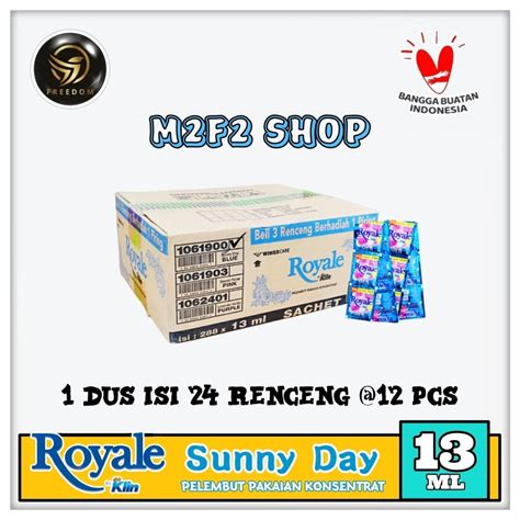 Jual So Klin Royale Softener Sunny Day Blue Pelembut Pewangi