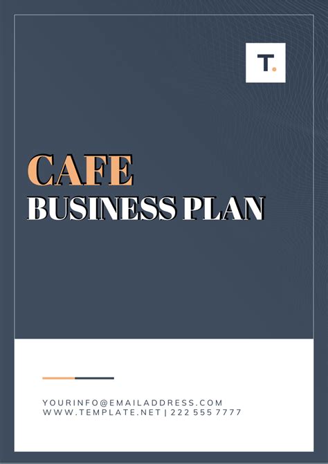 Cafe Business Plan Template - Edit Online & Download Example | Template.net