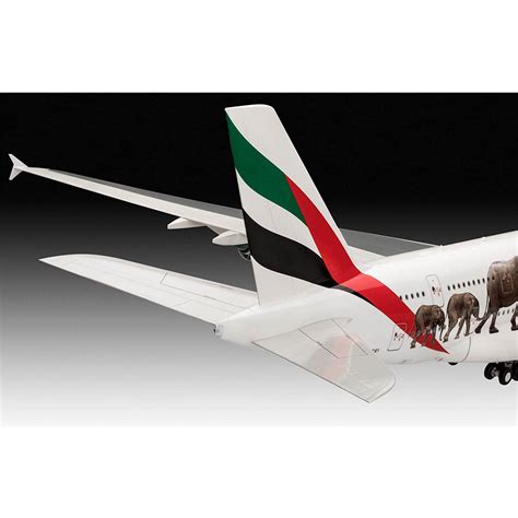 Flugzeugmodell Airbus A380 800 Emirates Wild Life Revell Modellbau