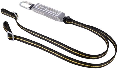 Rgl Twin Leg Adjustable Webbing Lanyard Shock Absorber