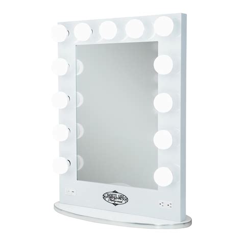 Vanity Girl Hollywood Lighted Mirror Tall - Blushing in Hollywood