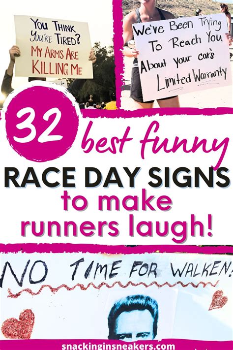 Best Funny Race Day Signs Guaranteed To Make Runners Laugh In