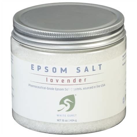 White Egret Epsom Salt Lavender 16 Oz Pack Of 1 16 Oz Each Kroger