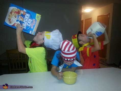 Snap, Crackle & Pop Kids Halloween Costumes - Photo 4/4