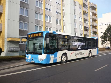 Der neue MB Citaro C2 Euro6 der Fa Pflieger Böblingen unterwegs in