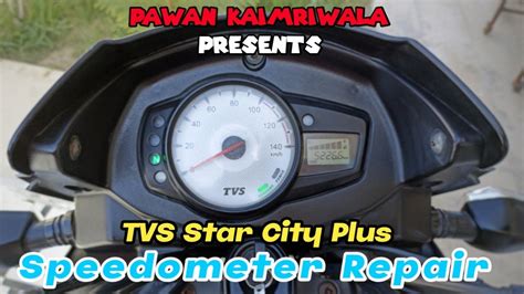 How To Repair Digital Speedometer In Bike TVS Star City Plus