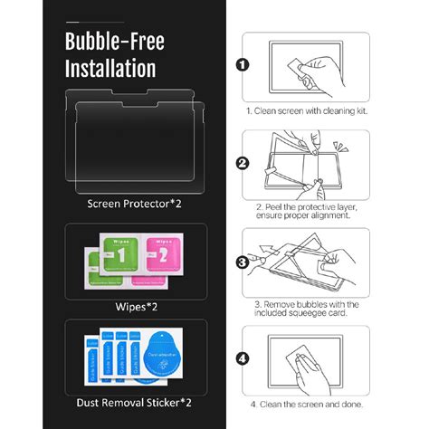 Moko Tempered Glass Screen Protector Film For Microsoft Surface Go 10