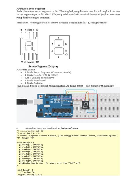 Arduino Seven Segment | PDF | Central Processing Unit | Computer ...