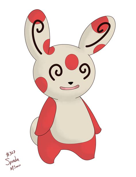 327 Spinda by pokemon-countdown on DeviantArt