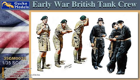 1/35 Early War British Tank Crew | Vše pro modeláře Art Scale