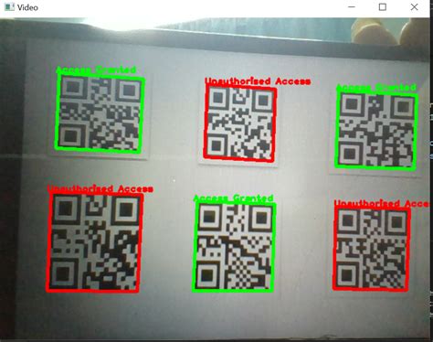 Qr Code Detector With Webcam Python Opencv Pyzbar Off