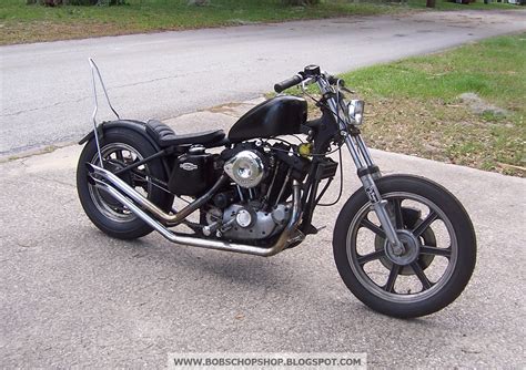 Bobs Chop Shop 77 Ironhead Harley Sporster Chopper Bobber For Sale