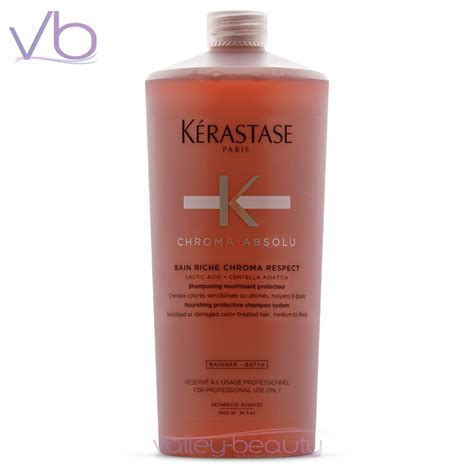 Kerastase Chroma Absolu Bain Riche Respect Shampoo For Thick Color