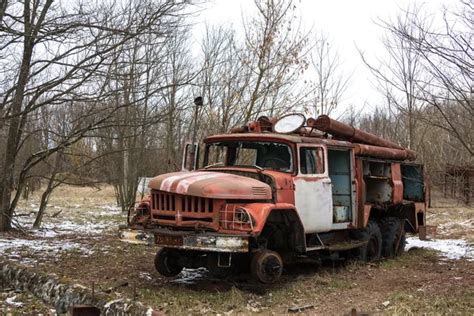 UKRAINE. Chernobyl Exclusion Zone. - 2016.03.20. abandoned radioactive ...