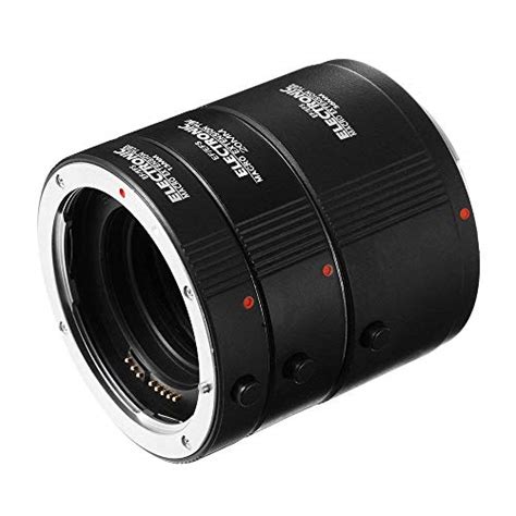 Fotga Electronic Auto Focus Macro Extension Tube 세트 Canon Eos Ef And Ef S