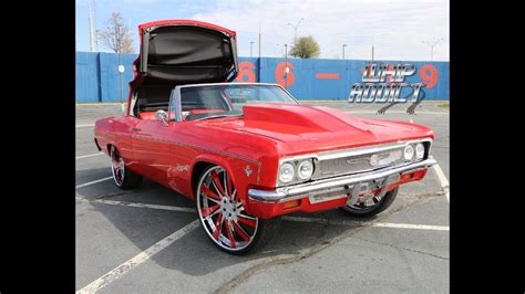 Whipaddict Ezzys Supercharged 66 Chevy Impala Ss Convertible On Dub