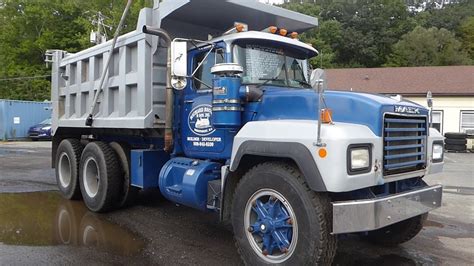 1995 Mack Rd690sx Tandem Axle Dump Truck Tro 0912181 Youtube