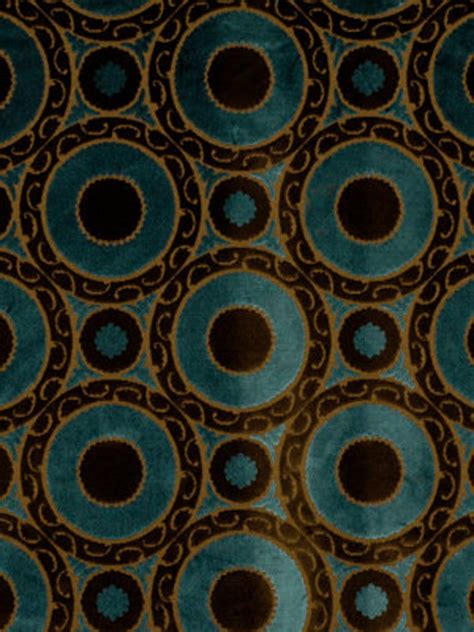 Peacock Blue Velvet Upholstery Fabric by PopDecorFabrics on Etsy