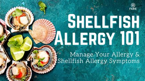 Food Allergy 101 Shellfish Allergy Shellfish Allergy Symptom Youtube