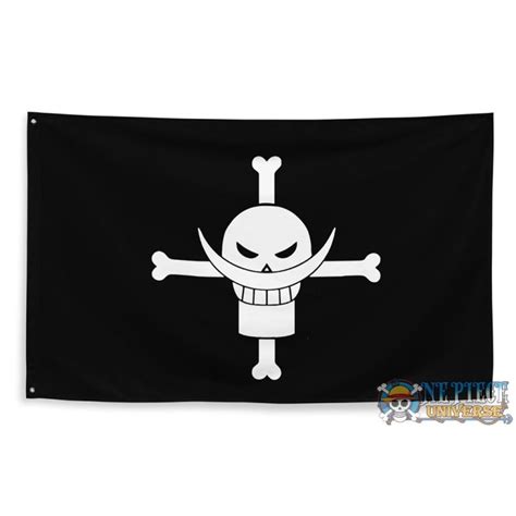 Whitebeard Jolly Roger Flag One Piece Whitebeard Flag One Piece Universe Store