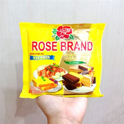 Jual Rose Brand Margarin Bks 200g Shopee Indonesia