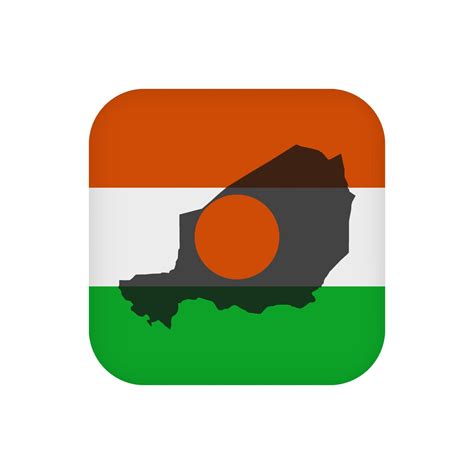 Niger flag, official colors. Vector illustration. 12744297 Vector Art ...