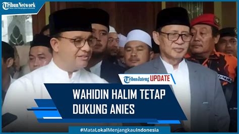 Wahidin Halim Tetap Dukung Anies Baswedan Capres Meski Diteror