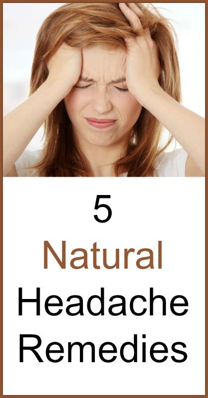 5 Natural Headache Remedies - Natural Holistic Life