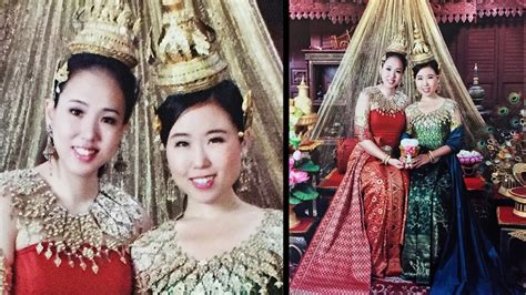 Traditional Thai Dress Photoshoot in Bangkok Thailand Travel Vlog - YouTube