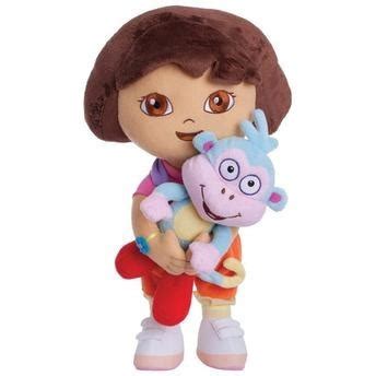 Boneca Dora Aventureira E Macaco Botas Pelúcia Multibrink