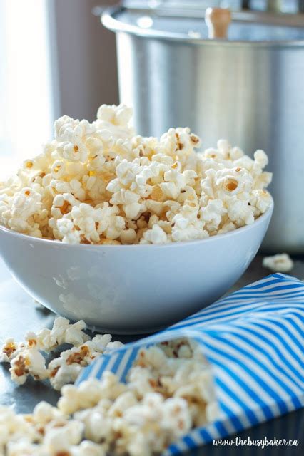 Sweet And Salty Kettle Corn Recipe The Busy Baker