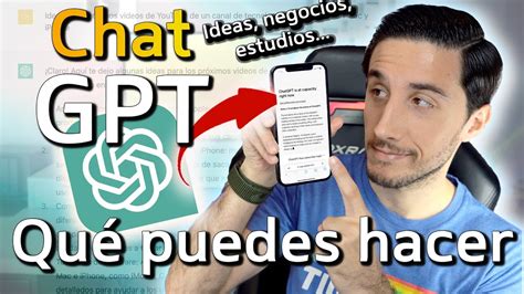 Qué Es Chat Gpt Y 10 Usos Increibles De Chat Gpt🤖 ¡es Magia Youtube