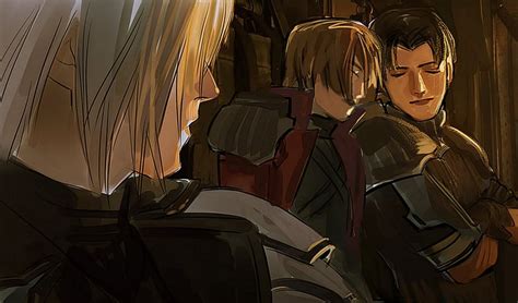 Sephiroth Genesis Rhapsodos And Angeal Hewley Final Fantasy And 2