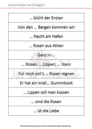 Schlager Quiz Zum Ausdrucken Malvorlagenausmalbilder