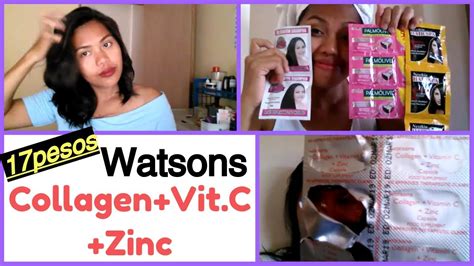 Watsons Collagen Vit C Zinc Trying Out HD Keratin Shampoo Nextkin