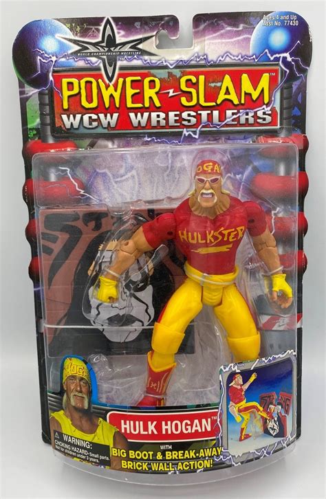 2000 Power Slam Wcw Collection Vintage Hulk Hogan Hulkster Wcw