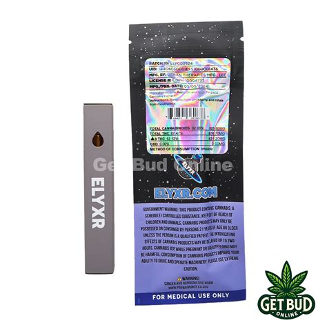 Elyxr 1000mg Live Resin W Liquid Diamonds Disposable Grand Daddy