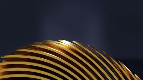 7680x4320 Gold Object Shapes Abstract 8k 8k Hd 4k Wallpapersimages