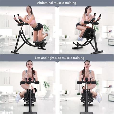 Abdominal Muscle Trainer Foldable Thin Waist Machine AB Rocket Roller