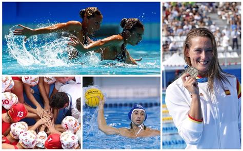 Figuras y momentos de la centenaria natación española