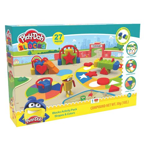 Play-Doh Blocks Shapes & Colours Activity Pack | Toys Toys Toys UK