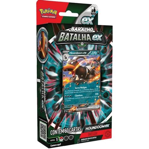 Baralho Pokemon Deck De Batalha Ex Melmetalhoundoom Copag Carrefour