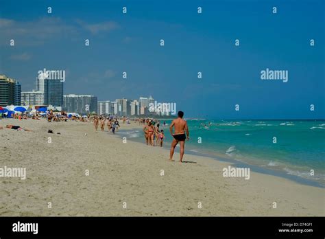 South Beach, Miami, Florida, USA Stock Photo - Alamy