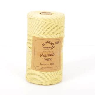 Mm Lemon Macrame Twine Kg Kg Spool Rope Source