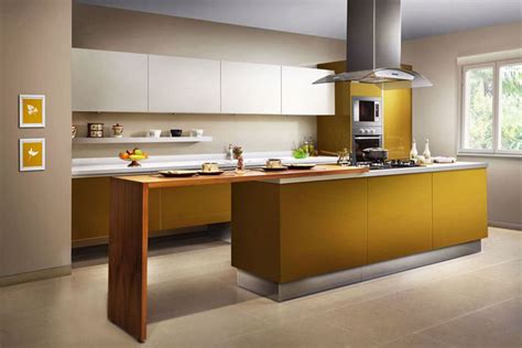 Island Modular Kitchen Manufacturers in Delhi NCR - Morok Design