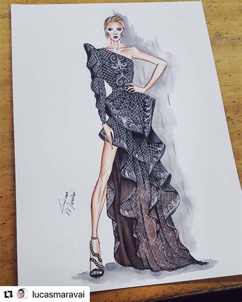 Style, Design & Class | Fashion illustration dresses, Fashion ...