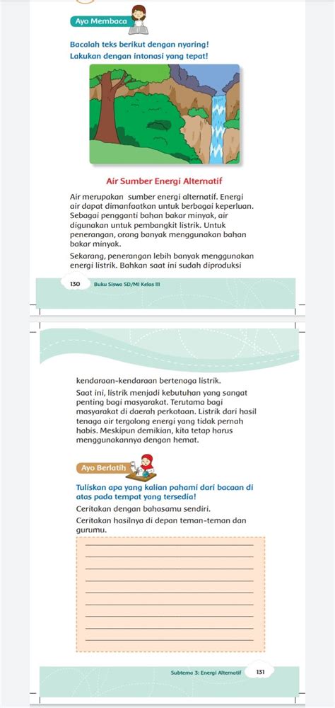 Kunci Jawaban Tema 7 Kelas 3 Halaman 131 Homecare24