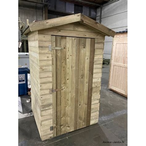 Toilettes sèches en bois traité autoclave 1 23 x 1 23 m WC écologique