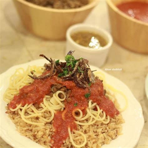 Egyptian Kushari detailed recipe | Daleeeel.com