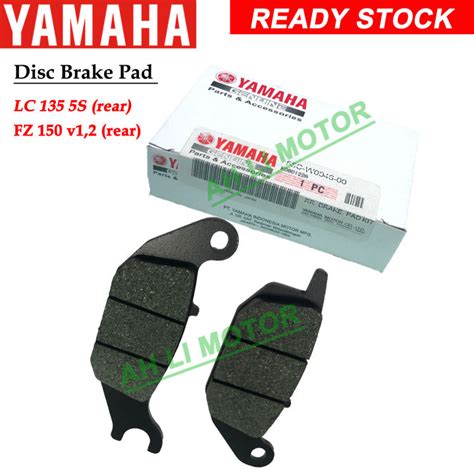 YAMAHA LC135 5s Rear FZ 150 REAR YAMAHA DISC BRAKE PAD Lazada